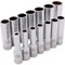 Dynamic Tools 3/8" Drive 14 Piece 12 Point, Deep Metric Socket Set, 6mm - 19mm D010007 - alternate 1